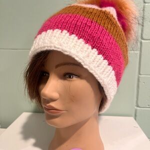 Colorful Striped Kids Beanie